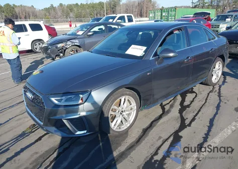 2020 Audi A4 Premium 45 Tfsi Quattro S Tronic from USA, damaged, VIN WAUDNAF42LA038151